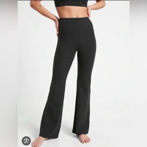 Athleta Black Flare Pants